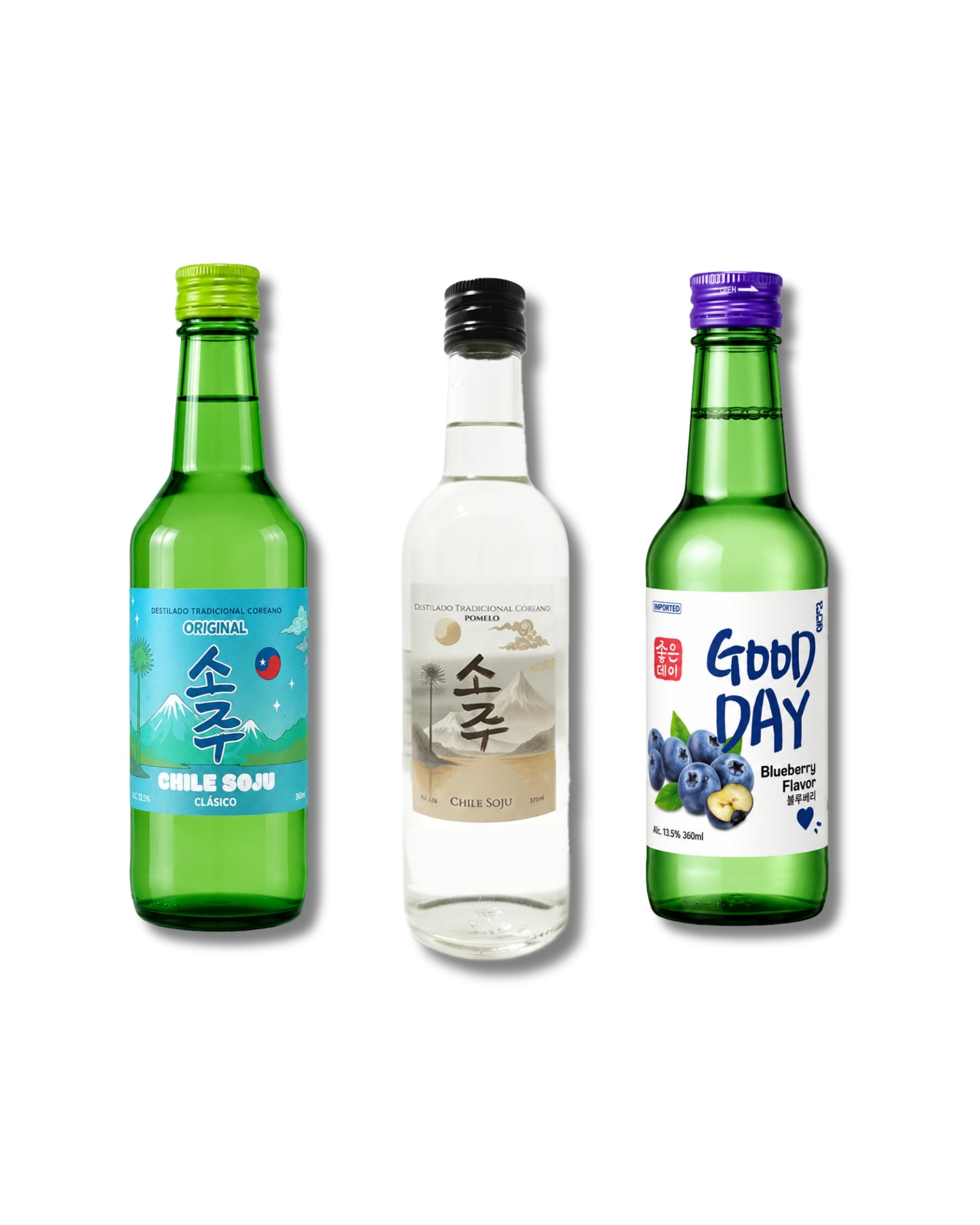 Pack Trinidad — Cuál Soju es Mejor: Prueba Soju Coreano, Clásico y Premium | ChileSoju