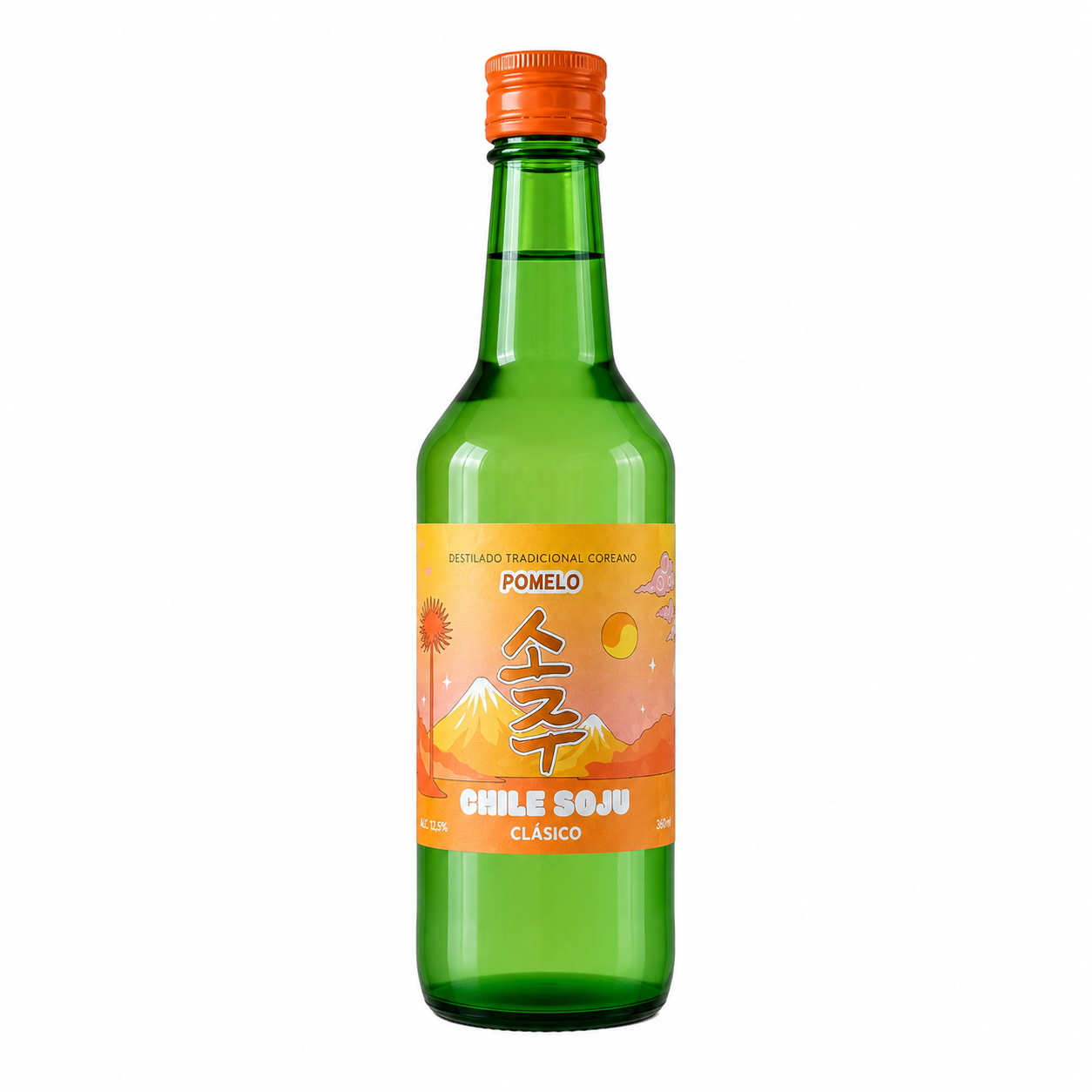 Soju Chileno Clásico Pomelo | El Cítrico de Siempre