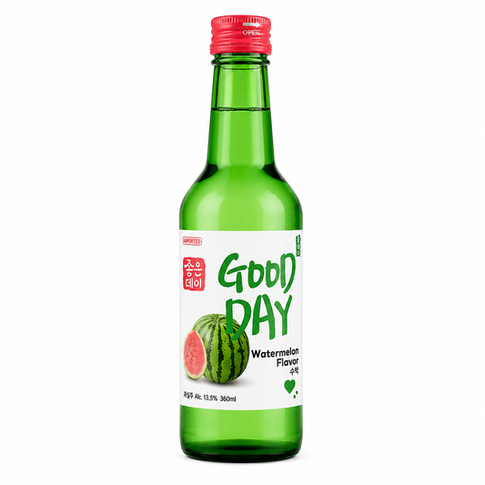 Soju Coreano Good Day Sandía | Destilado Dulce y Refrescante